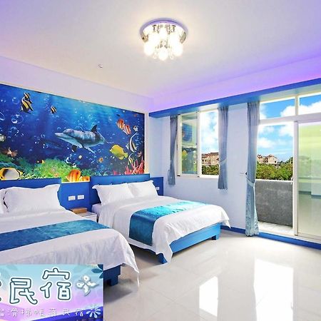 Zhen Ai B&B Wujie Ngoại thất bức ảnh
